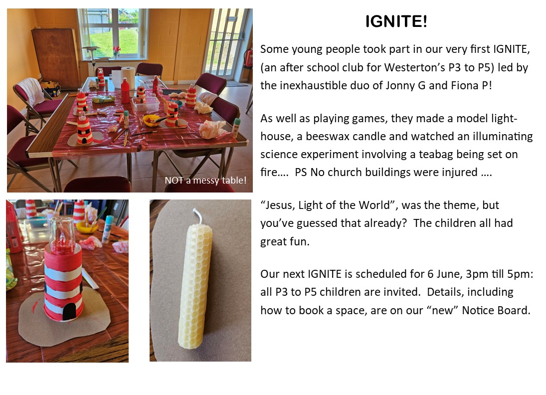 Ignite report 12 May 25 